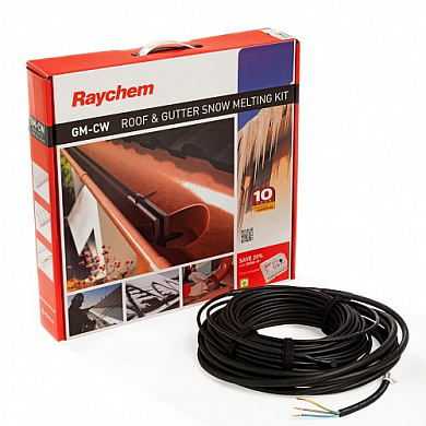 Резистивный греющий кабель Raychem  GM-4CW длиной 35м, с кабелем холодного ввода 5м