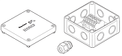 Raychem Соединительная коробка JB-82 для греющего кабеля EM2-R.