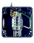SBORKA 1P/1L Коробка с индикацией на опоре для подключения или оконцевания 1 нагревательной секции